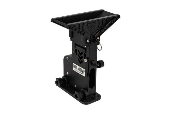 Magpump 5.56 magazine auto loader features a 90 round capacity hopper